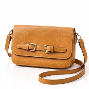 Tan Leather Mango purse. So soft!